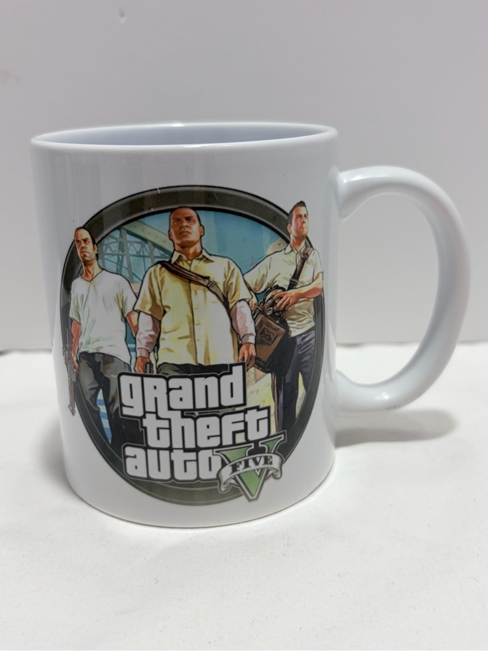 Cricut Grand Theft Auto Ceramic Coffee Mug